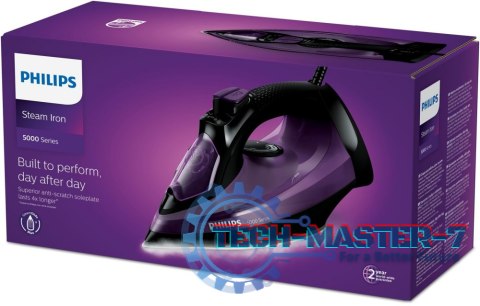 Żelazko parowe PHILIPS DST5030/80 5000 Series (2400W /Fioletowo-czarny) Żelazko parowe PHILIPS DST5030/80 5000 Series (2400W /Fioletowo-czarny)