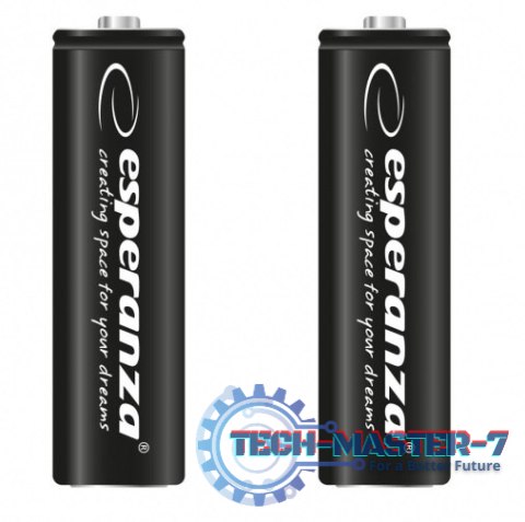 Baterie ESPERANZA Niklowo-wodorkowa AA (LR06, FR6, R6, 15A, MN1500, AM3, UM3, HP7) 2600mAh 2 szt. EZA105