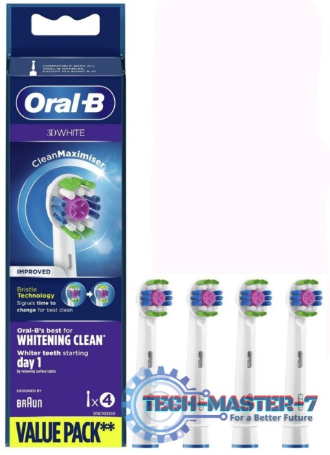 Końcówki do szczoteczki ORAL-B EB4 3DW