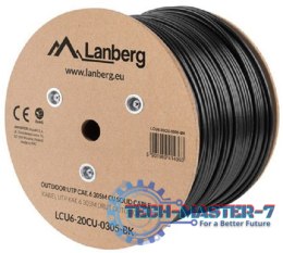 LANBERG LCU6-21CU-0305-BK 305 Sieciowy