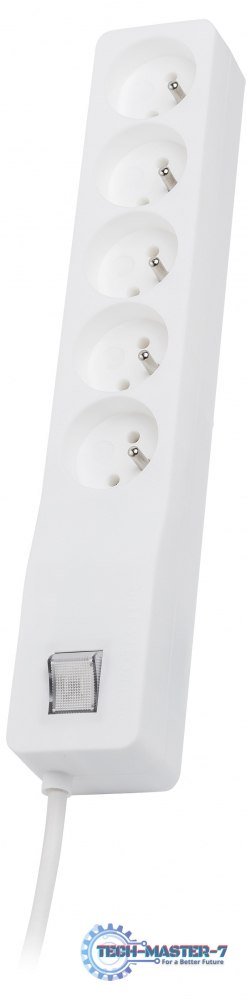 Listwa zasilająca LESTAR ZX 510 G-A K.:WH 1,5M 1966006295
