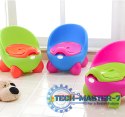 Nocnik toaleta sedes dla dzieci wyjmowany wkład antypoślizgowe nóżki różowo-zielony ECOTOYS ECOTOYS
