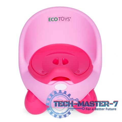 Nocnik toaleta sedes dla dzieci wyjmowany wkład antypoślizgowe nóżki różowy ECOTOYS ECOTOYS Nocnik toaleta sedes dla dzieci wyjmowany wkład antypoślizgowe nóżki różowy ECOTOYS ECOTOYS
