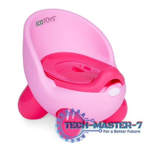 Nocnik toaleta sedes dla dzieci wyjmowany wkład antypoślizgowe nóżki różowy ECOTOYS ECOTOYS Nocnik toaleta sedes dla dzieci wyjmowany wkład antypoślizgowe nóżki różowy ECOTOYS ECOTOYS