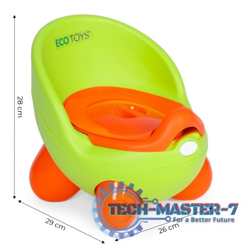 Nocnik toaleta sedes dla dzieci wyjmowany wkład antypoślizgowe nóżki zielony ECOTOYS ECOTOYS Nocnik toaleta sedes dla dzieci wyjmowany wkład antypoślizgowe nóżki zielony ECOTOYS ECOTOYS
