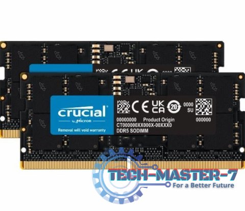Pamięć CRUCIAL (SODIMM/DDR5/48 GB/5600MHz/1.1V/46CL/DUAL)