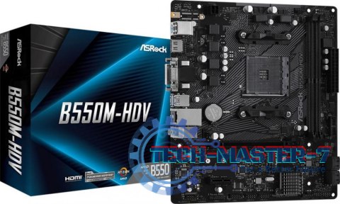 Płyta główna ASROCK B550M-HDV Socket AM4 MICRO ATX