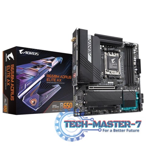 Płyta główna GIGABYTE B650M AORUS ELITE AX AM5 MICRO ATX