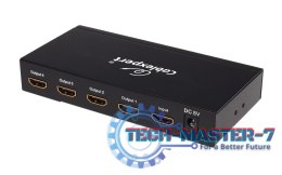 Przełącznik/Rozdzielacz Video GEMBIRD HDMI splitter 4 ports DSP-4PH4-001