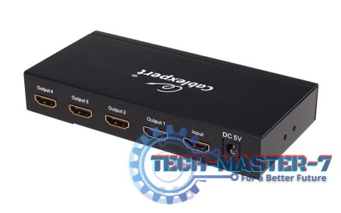 Przełącznik/Rozdzielacz Video GEMBIRD HDMI splitter 4 ports DSP-4PH4-001