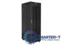 SZAFA INSTALACYJNA RACK STOJĄCA 19" 42U 800X1000 CZARNA DRZWI PERFOROWANE LCD LANBERG (FLAT PACK)