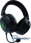 Słuchawki z mikrofonem RAZER Kraken V3 Hypersense Czarno-zielony
