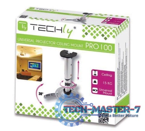 Uchwyt do projektora TECHLY 301559 (15 kg/297 - 370mm) Uchwyt do projektora TECHLY 301559 (15 kg/297 - 370mm)