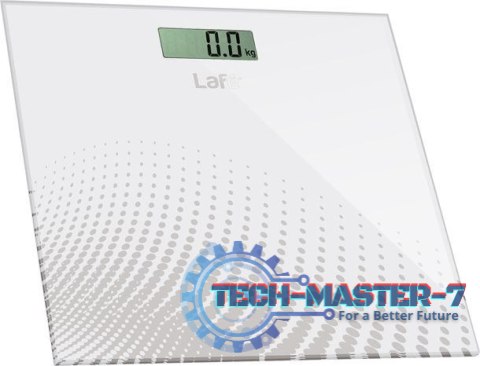 Waga łazienkowa LAFE WLS001.1 (maks. 150kg /Biało-srebrny)