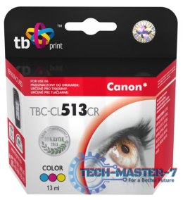 Wkład TB PRINT TBC-CL513CR Zamiennik Canon MP 480 TBC-CL513CR