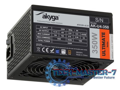 Zasilacz PC AKYGA 350W AK-U4-350 Zasilacz PC AKYGA 350W AK-U4-350