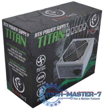 Zasilacz PC REBELTEC 700W Titan 700 Zasilacz PC REBELTEC 700W Titan 700