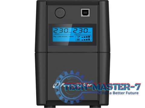 Zasilacz awaryjny POWERWALKER VI 850 SE LCD 850VA Zasilacz awaryjny POWERWALKER VI 850 SE LCD 850VA