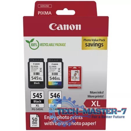 Zestaw tuszy CANON Zestaw tuszy CANON PG-545XL/CL-546XL (8286B011) 8286B011 Zestaw tuszy CANON Zestaw tuszy CANON PG-545XL/CL-546XL (8286B011) 8286B011