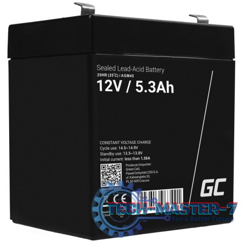 Bateria do zasilacza awaryjnego GREEN CELL AGM45