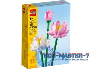 LEGO 40647 FLOWERS - Kwiaty lotosu