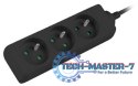 Listwa zasilająca LANBERG PS0-03E-0150-BK