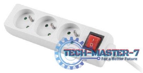 Listwa zasilająca LANBERG PS1-03E-0150-W