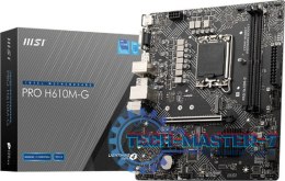 Płyta główna MSI PRO H610M-G LGA1700 MICRO ATX