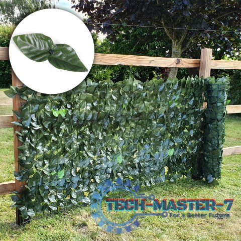 Sztuczny żywopłot 300x50 cm bluszcz zielona ściana maskująca 300x50 cm MULTI GARDEN Sztuczny żywopłot 300x50 cm bluszcz zielona ściana maskująca 300x50 cm MULTI GARDEN