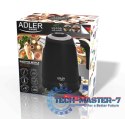 Czajnik ADLER z regulacją temperatury AD 1295B (1.7L /2200W /Czarno-srebrny )