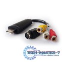 Grabber TECHLY I-USB-VIDEO-700TY USB - 1x S-Video + 3x RCA