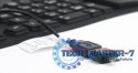 Klawiatura silikonowa wodoodporna USB z funkcją OTG czarna