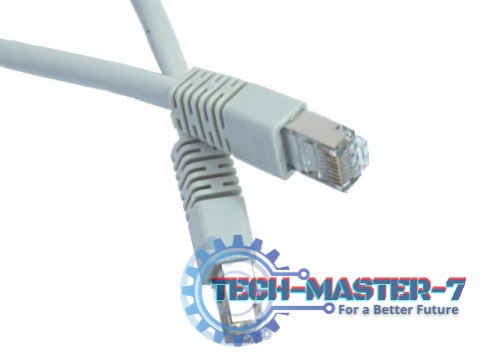 Patch cord ekranowany FTP kat.6 osłonka zal. 10M szary Patch cord ekranowany FTP kat.6 osłonka zal. 10M szary