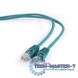 Patch cord kat.5e osłonka zalewana 0.5M zielony