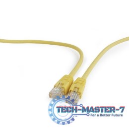 Patch cord kat.5e osłonka zalewana 0.5M żółty