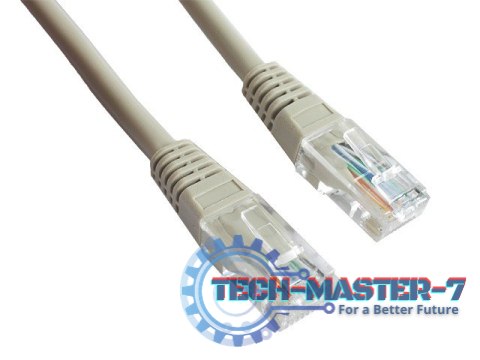 Patch cord kat.5e osłonka zalewana 20M szary