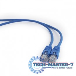 Patch cord kat.5e osłonka zalewana 2M niebieski
