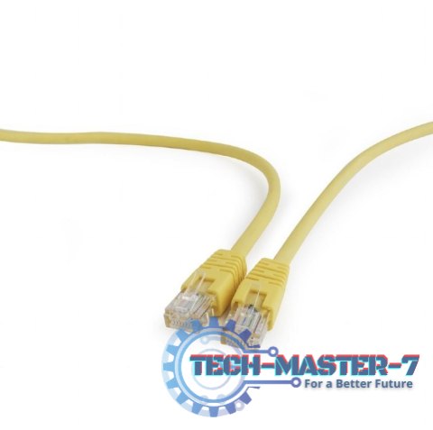 Patch cord kat.5e osłonka zalewana 2M żółty