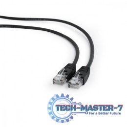 Patch cord kat.5e osłonka zalewana 3M czarny