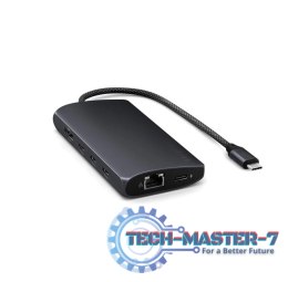 SATECHI ST-P8KED (Czarny /USB Typ C )