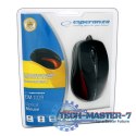 SIRIUS Mysz Optyczna EM102R USB