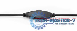 Słuchawki stereo z mikrofonem i regulacją głośności EH115