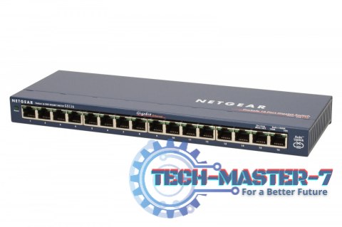 Switch Unmanaged Plus 16xGE - GS116GE Switch Unmanaged Plus 16xGE - GS116GE