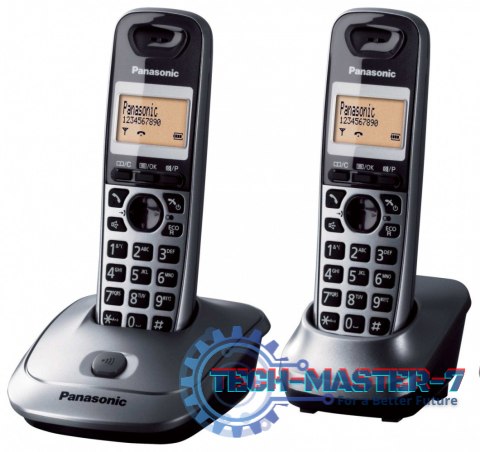 Telefon KX-TG2512 Dect/Grey/Duo Telefon KX-TG2512 Dect/Grey/Duo