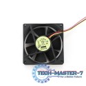Wentylator 80x80x25mm 3-pin obudowa/zasilacz