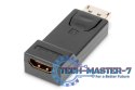 Adapter Displayport 1080p 60Hz FHD Typ DP/HDMI A M/Ż czarny
