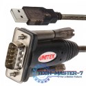 Adapter USB- 1xRS-232 + Adapter DB9F/DB25M; Y-105A