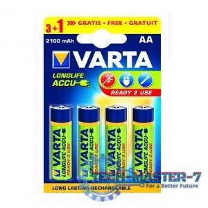 Akumulatory R6 2100mAh 4szt ready 2 use