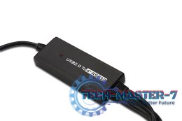 Konwerter/Adapter USB 2.0 do 4x RS232 (DB9) z kablem USB A M/Ż dł. 1,5m