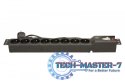 Listwa przeciwprzepięciowa LXARM 810, 3L, PDU, 1,5m, czarna